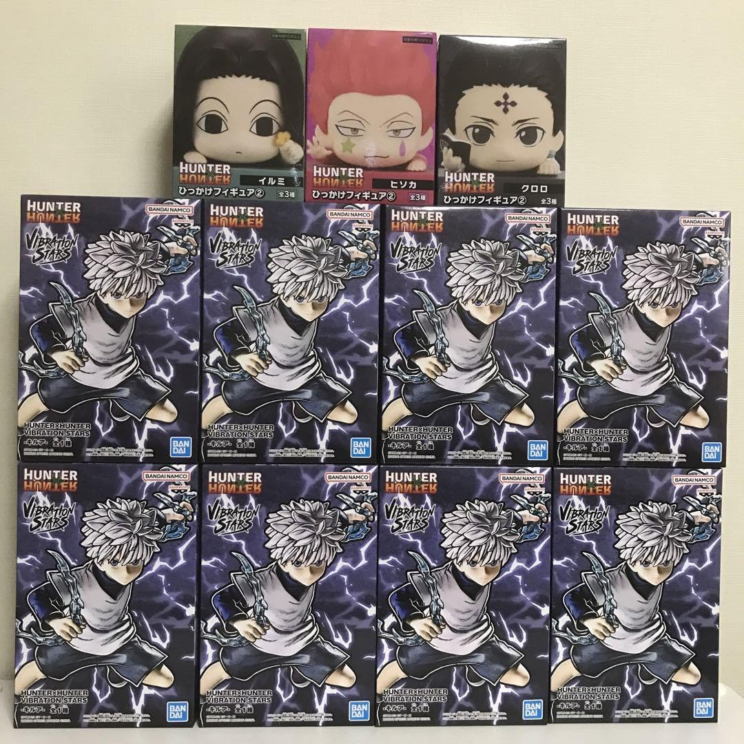 ハンターハンター　ひっかけフィギュア　キルア　クラピカ　クロロ　イルミ　ヒソカ Amazon.co.jp: HUNTER×HUNTER キルア ひっかけフィギュア クロロ